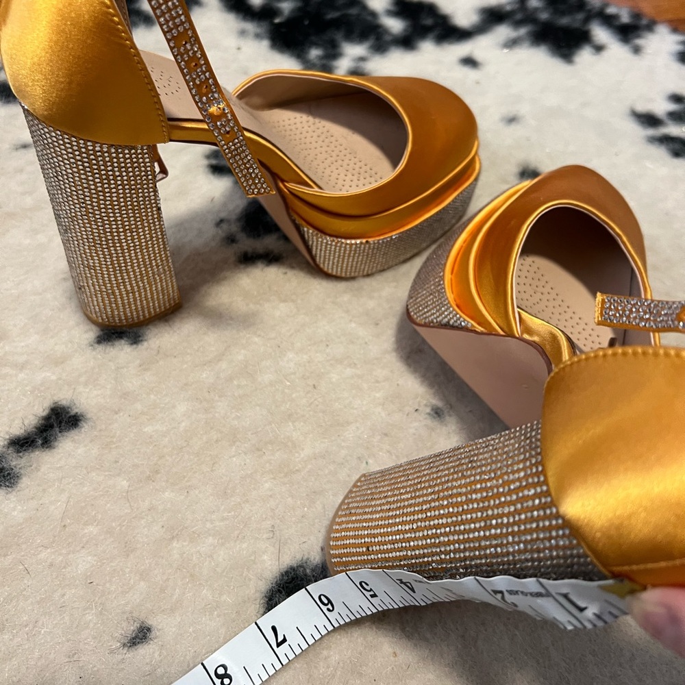 Azalea Wang Sparkly Platform Heels - image 3